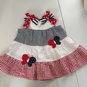 GINGHAM PARTY DRESS